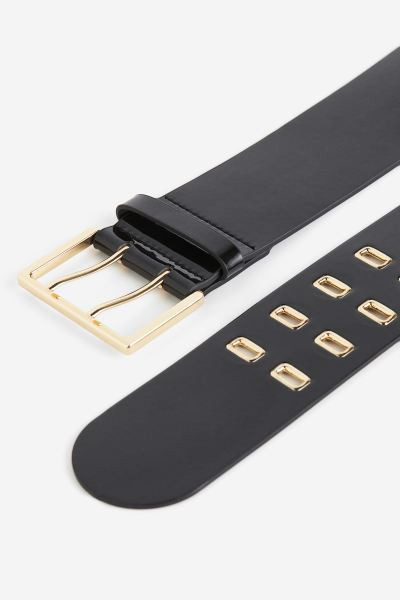 Patent Waist Belt - Black - Ladies | H&M US | H&M (US + CA)