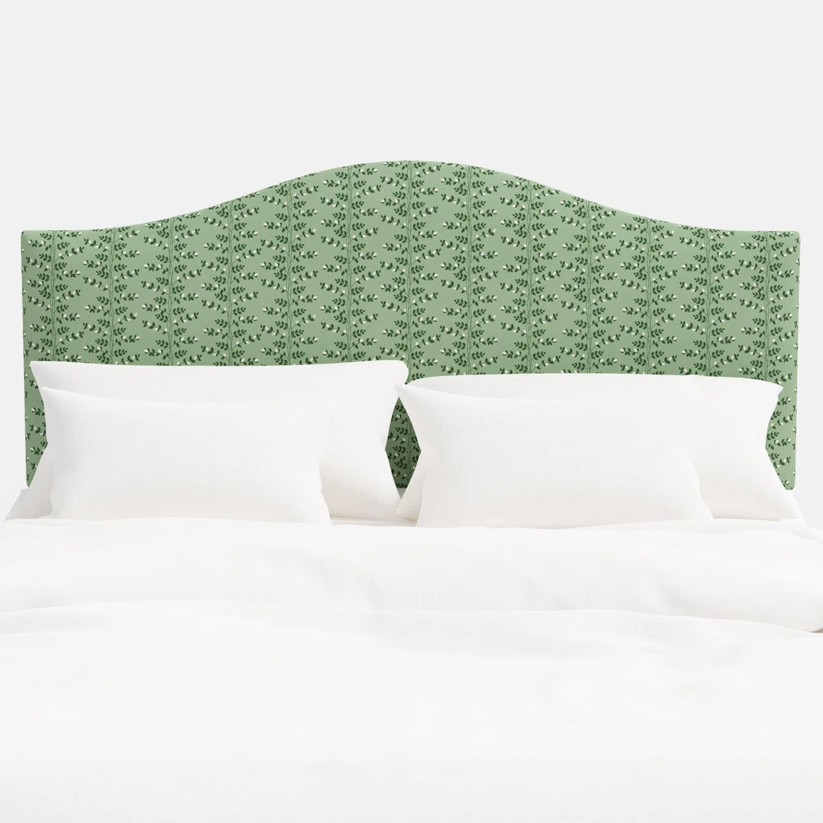 Mayfair Headboard In Climbing Vines Green | Wayfair North America