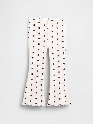 babyGap Pull-On Ribbed Flare Leggings | Gap Factory
