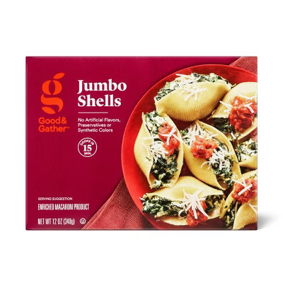 Jumbo Shells - 12oz - Good & Gather™ | Target
