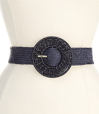 J.McLaughlin Elizabeth Raffia Belt - M/L | Dillard's