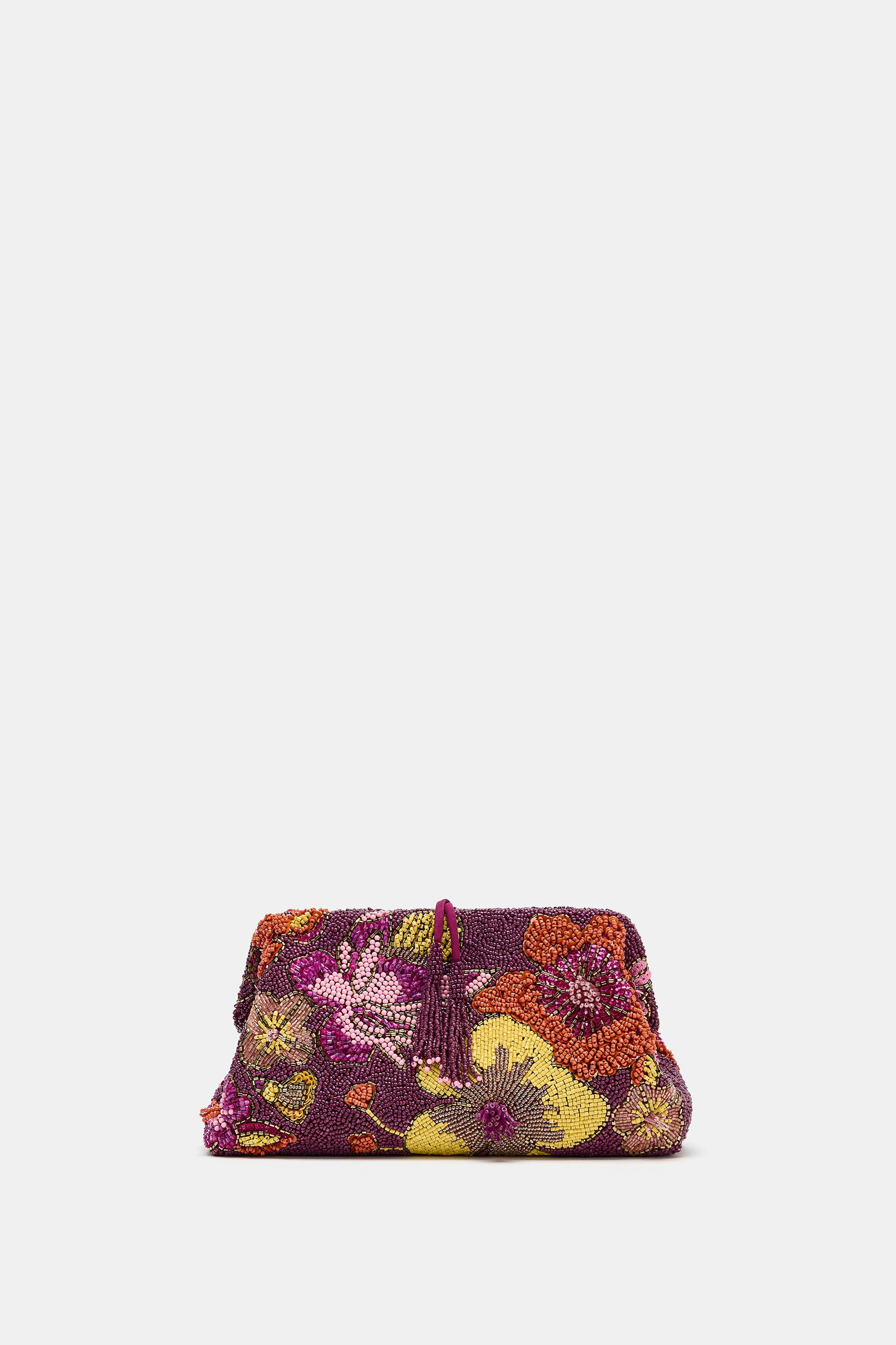 BEADED CLUTCH BAG | Zara Canada