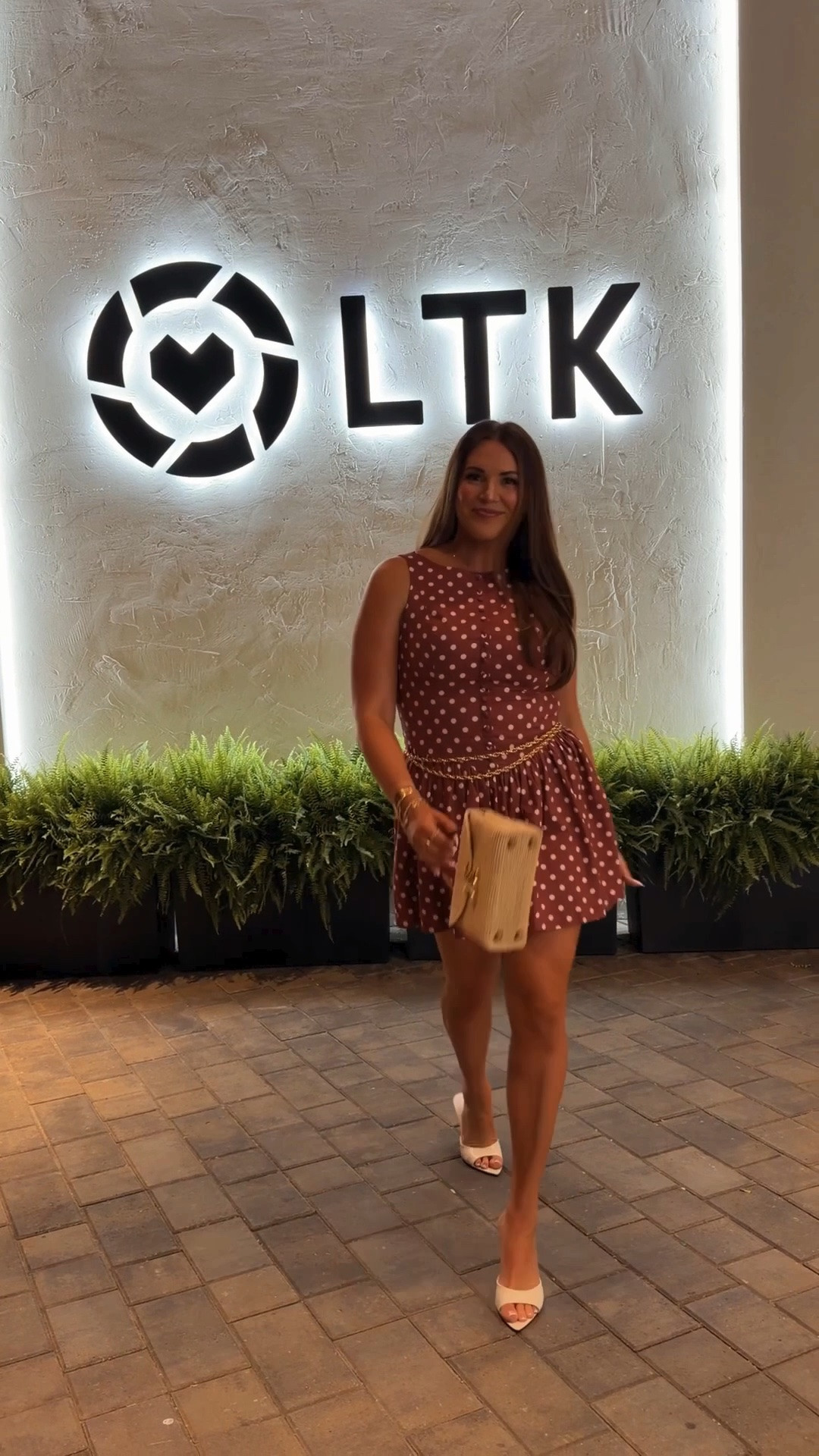 curvy midsize polka dot outfit for Night 1 of LTK Con! in the size medium petite in dress 💕

#LTKCon #LTKSeasonal #LTKMidsize
