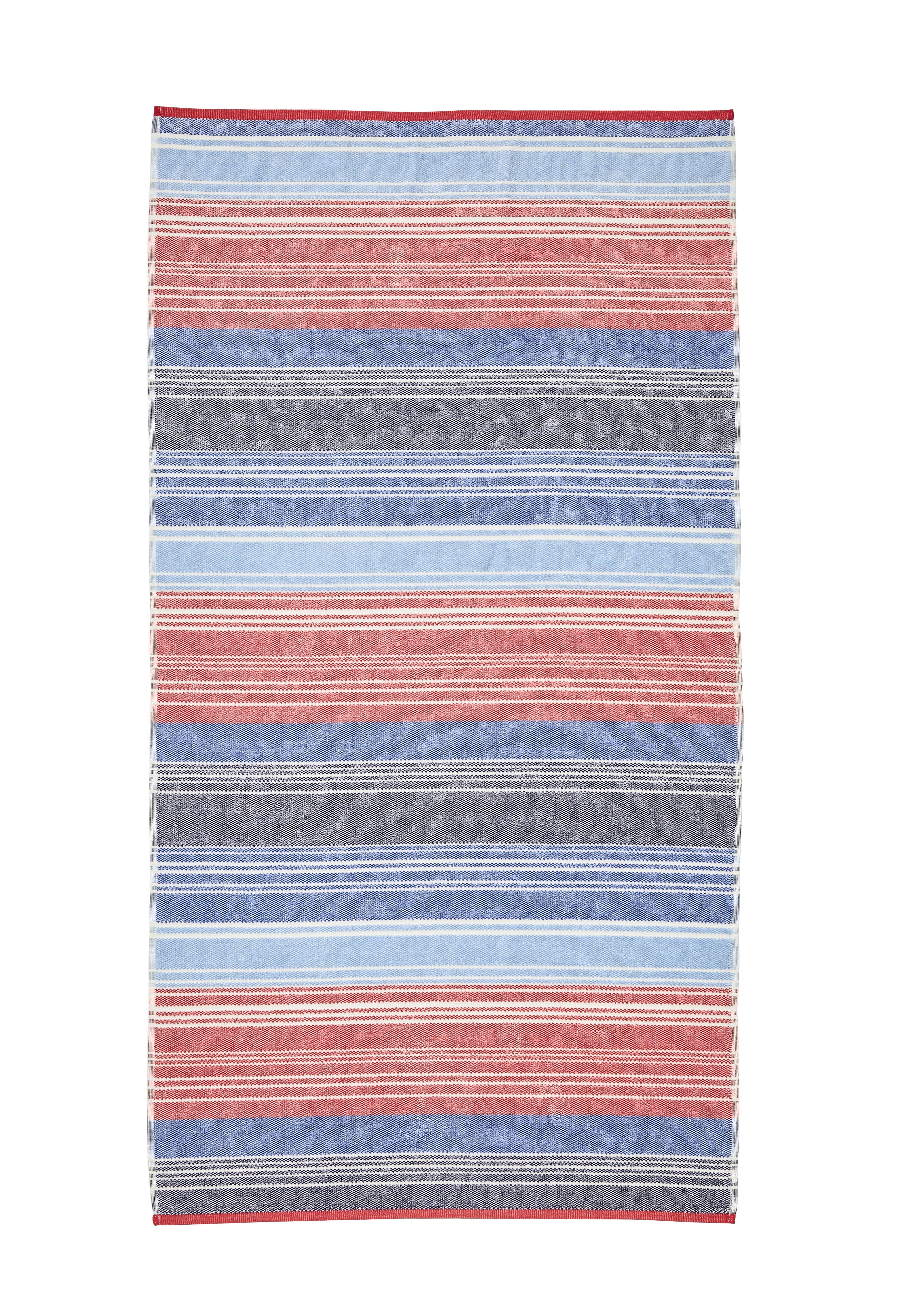 Better Homes & Gardens Brinley Striped Beach Towel, Americana, 72”L x 38”W | Walmart (US)