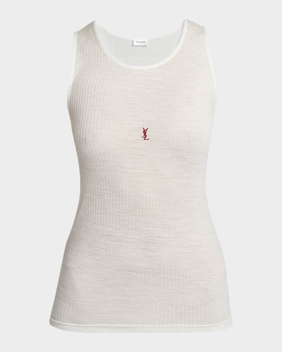 Saint Laurent Undershirt Tank Top | Neiman Marcus