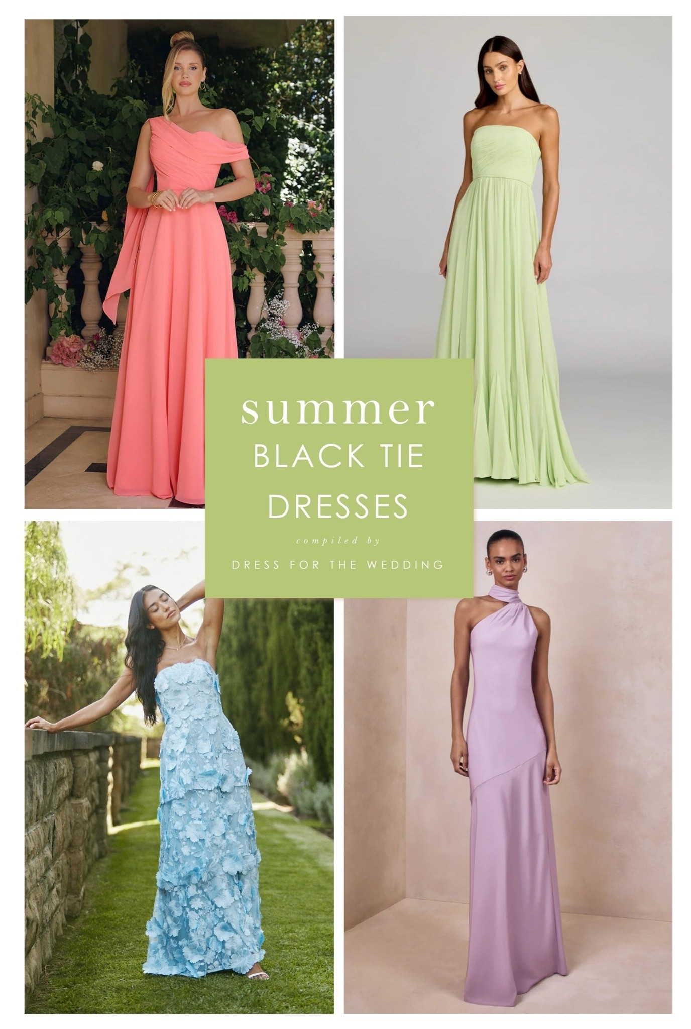 Summer black tie weddings require a lighter, brighter formal approach 🌸 We found 30 formal dresses and floor-length gowns that are appropriate for a summer black tie dress code. Full length gowns in pretty prints and colors for summer black tie wedding guest attire. July wedding guest, August wedding guest. 🩷🩵💛🧡💚💜

#LTKgrwm #LTKootd #LTKWedding
