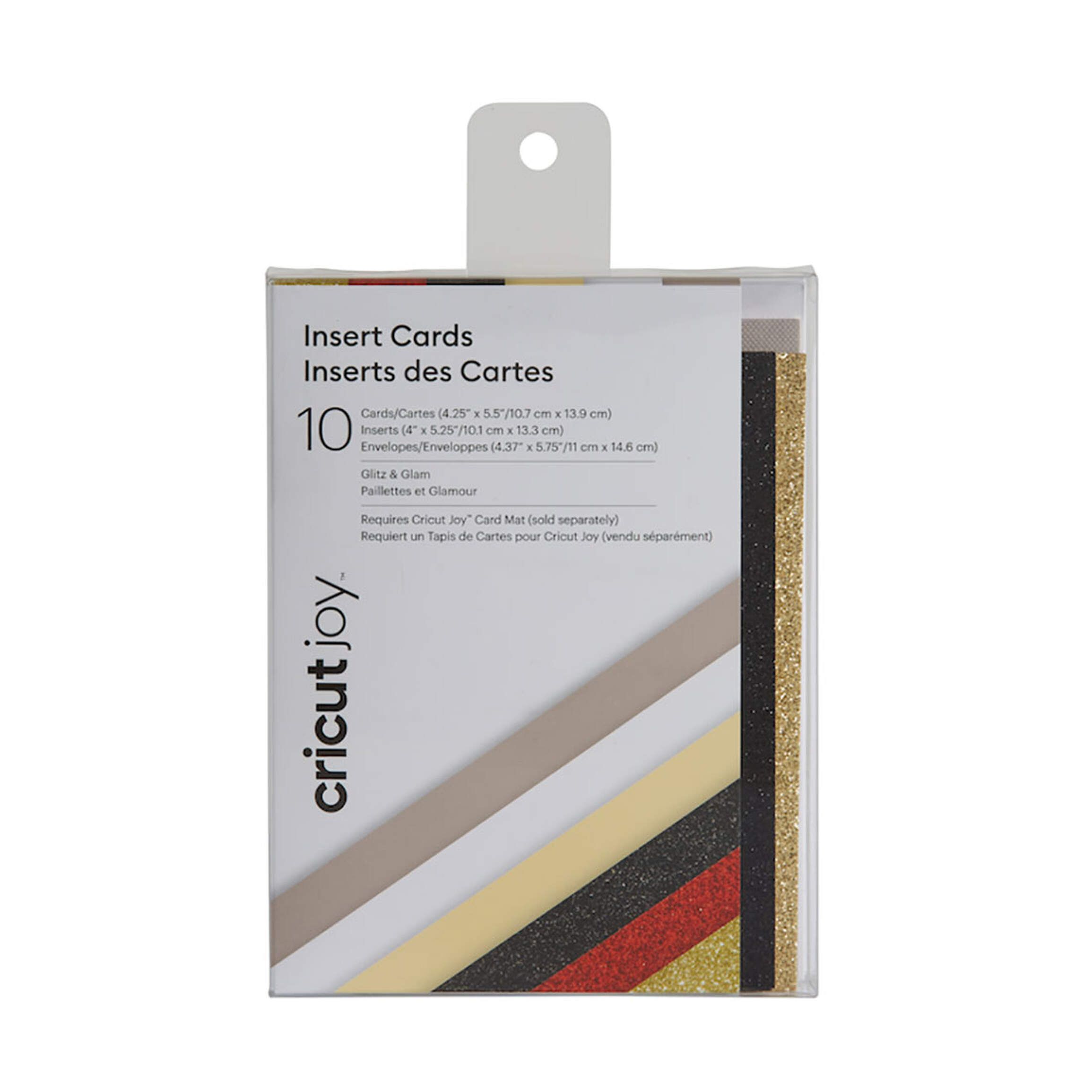 Cricut Joy™ Insert Cards, Glitz & Glam Sampler 4.25" x 5.5" | Cricut