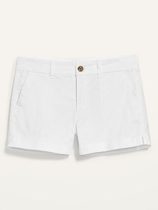 Relaxed Mid-Rise Everyday Shorts for Women - 3.5-inch inseam | Old Navy (US)