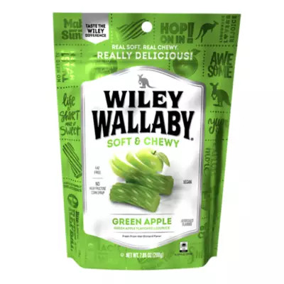 Wiley Wallaby Green Apple Licorice, 7.05 oz. | Tractor Supply