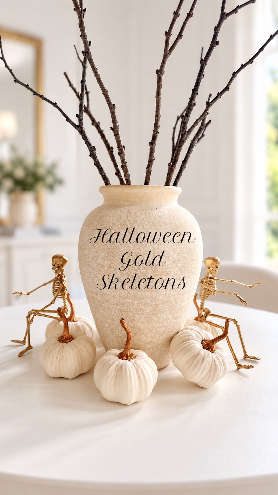 Link to my skeletons and the gold paint I used! Pumpkins are old but I’ve linked similar styles!

#LTKHome #LTKSaleAlert #LTKSeasonal