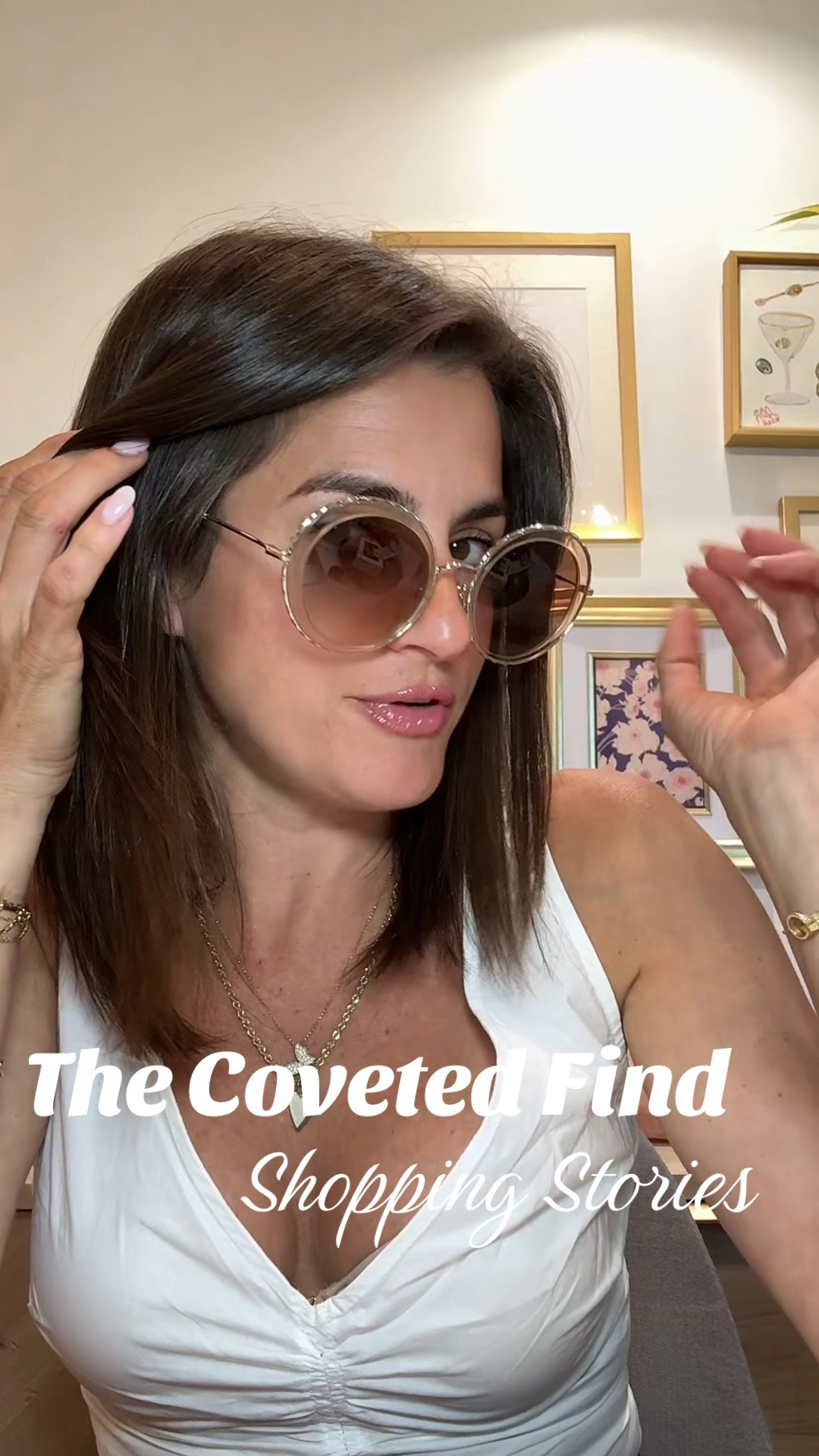 Missoni round sunglasses