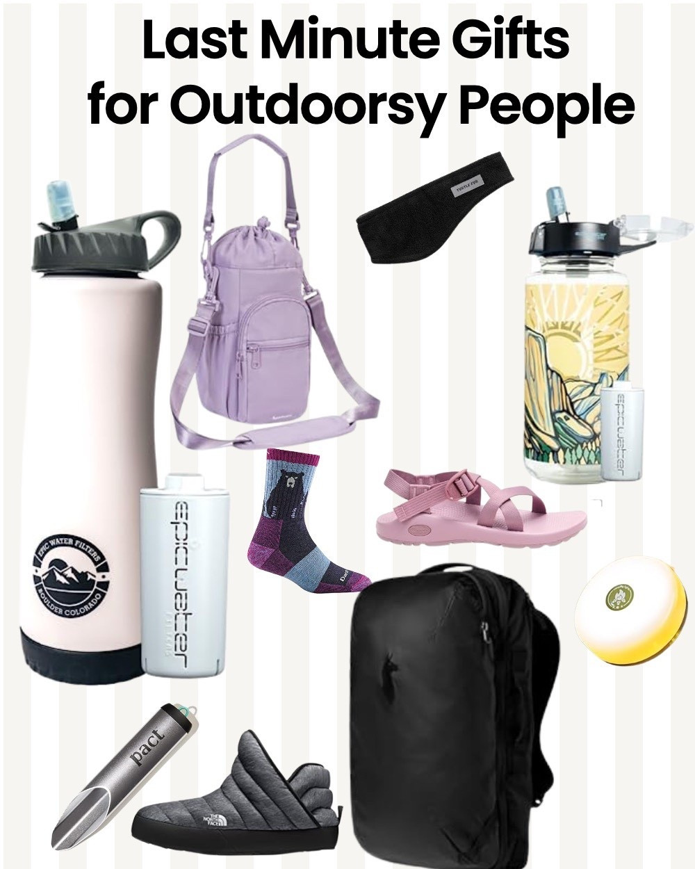 Last minute gifts for the outdoorsy person in your life! REI and Amazon will have these to your door in just a few days! 

#LTKHoliday #LTKTravel #LTKGiftGuide