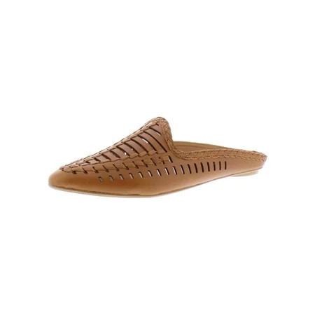 Dolce Vita Womens Ginny Leather Woven Mules | Walmart (US)