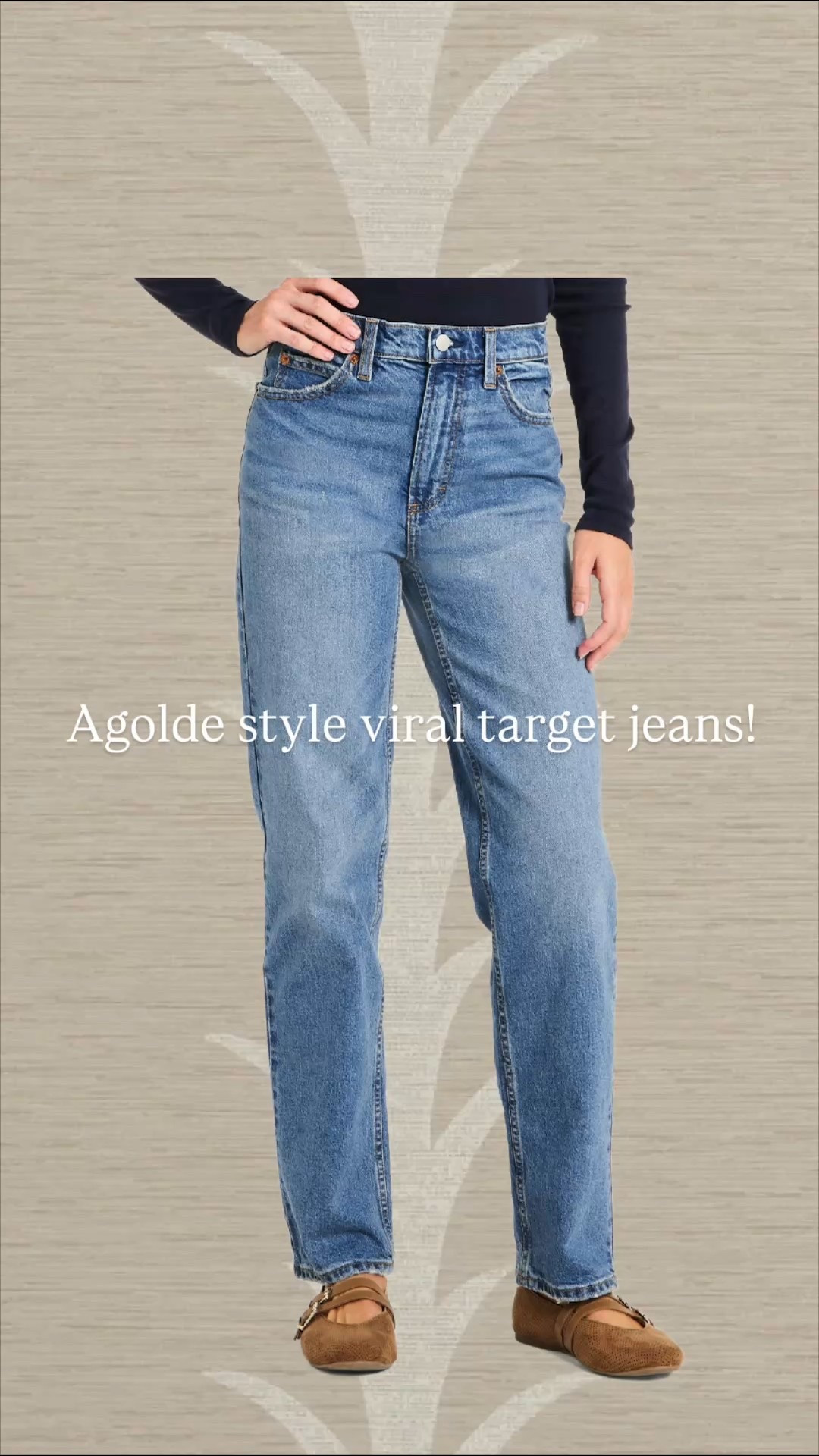 Viral target jeans back in stock! Agolde style for $38! 