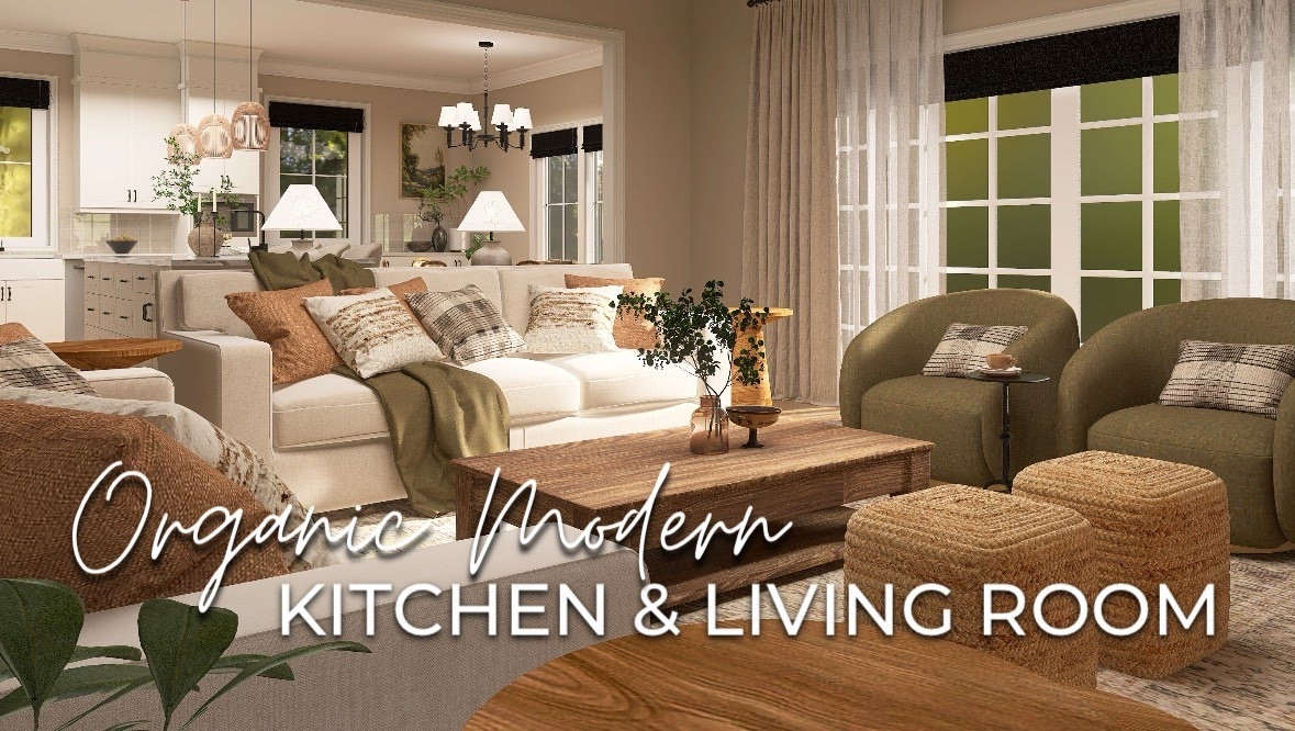 Designed by Brandy
Organic Modern Kitchen & Living Room  

#LTKHome #LTKmomlife #LTKHoliday