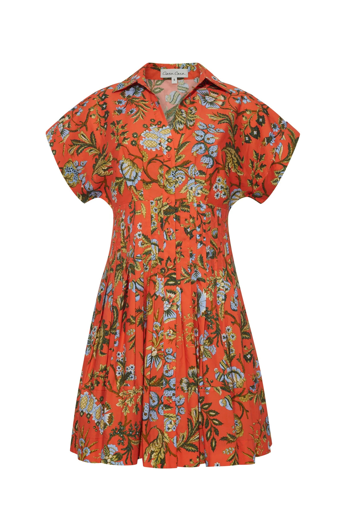 Nash Mini Dress in Clover Orange | Over The Moon