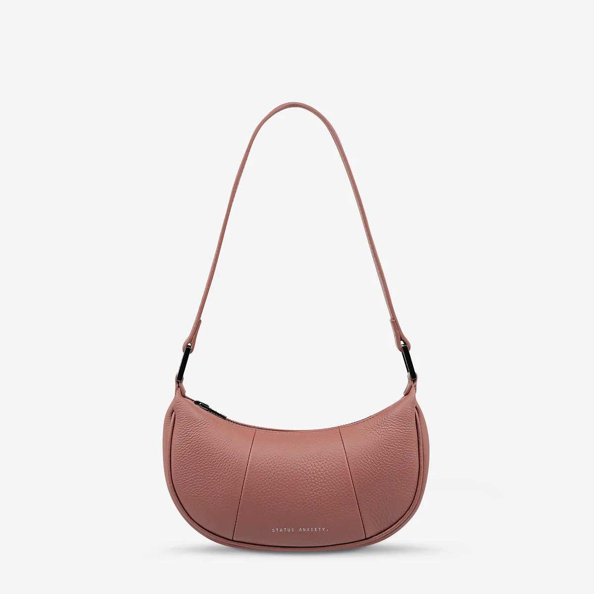 Solus Women's Dusty Rose Leather Bag | Status Anxiety® | Status Anxiety 