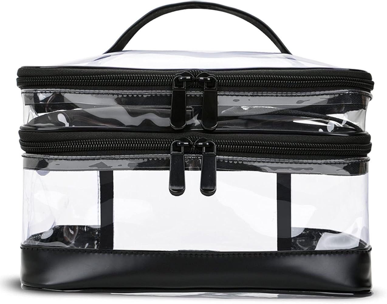 KIPBELIF Clear Makeup Bag Organizer - Multifunction Large Waterproof Portable Travel Makeup Cosme... | Amazon (US)