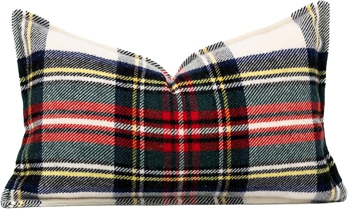 Hofdeco Premium Classic Holiday Decorative Lumbar Pillow Cover Only, 11"x20" Heavyweight 100% Ult... | Amazon (US)