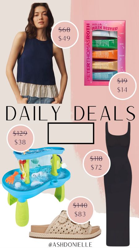 Daily deals - daily discounts - skims on sale - Nordstrom half yearly sale - summer baby - summer beauty - anthro sale - summer fashion - sam eldeman sandals on sale

#LTKStyleTip #LTKSaleAlert #LTKSeasonal