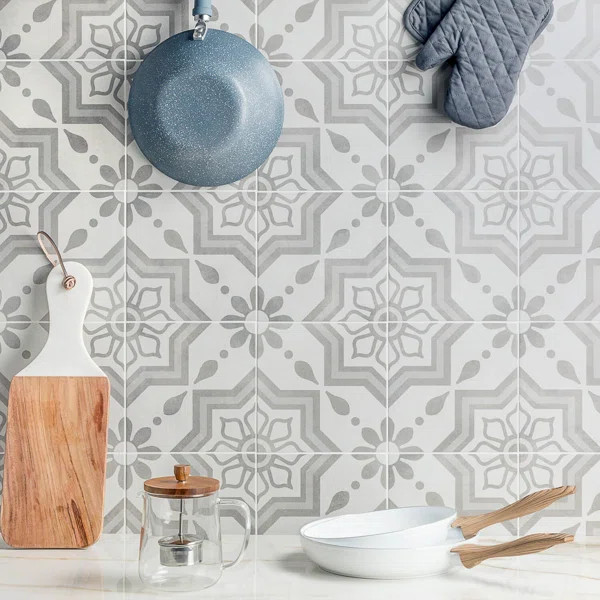 Sintra 9" x 9" Straight Edge Porcelain Singular Subway Floor Use Tile | Wayfair North America