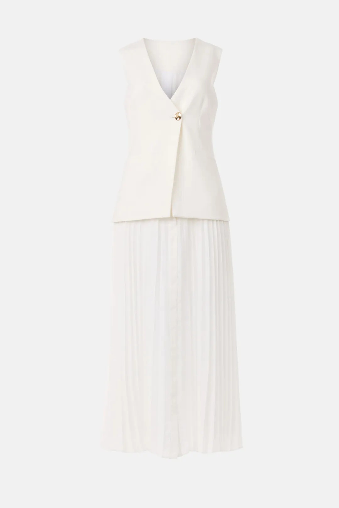 Lauren Mixed Media Dress | Rent the Runway
