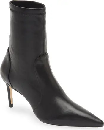 Stuart Weitzman Audrey 75 Stretch Bootie | Nordstrom | Nordstrom