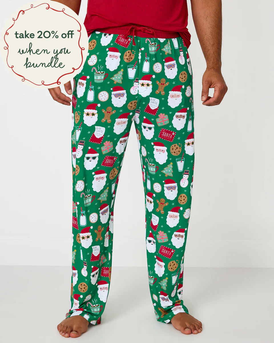 Cookies for Santa Men's Pajama Pants | Little Sleepies