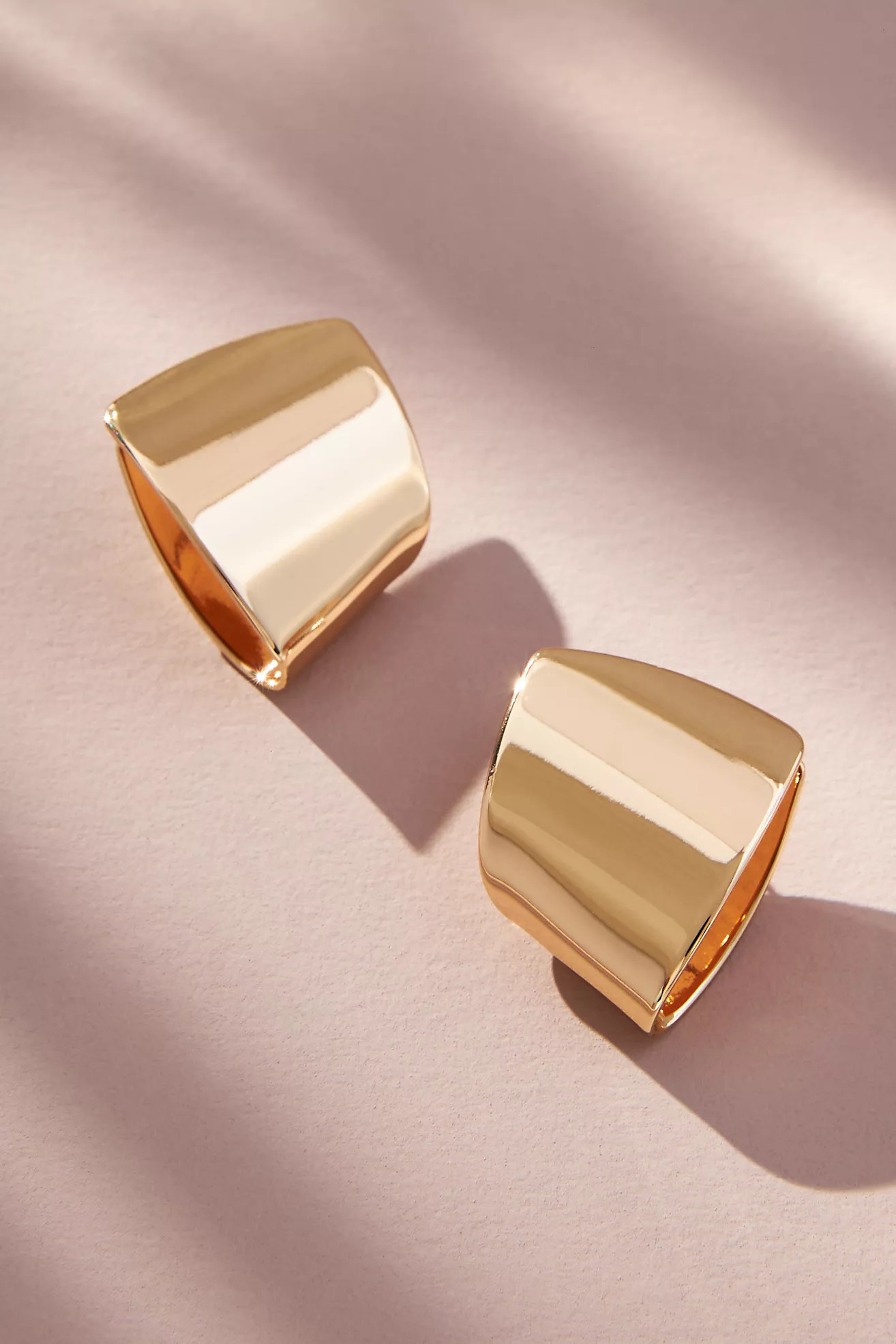 Folded Post Earrings | Anthropologie (US)