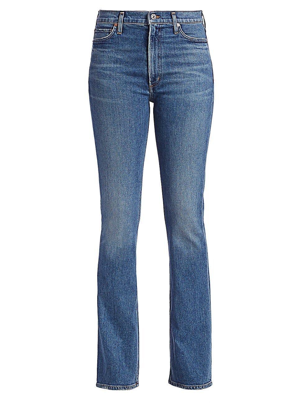 Citizens of Humanity Women's Georgia High-Rise Bootcut Jeans - Heist Light Vintage Indigo - Size Den | Saks Fifth Avenue