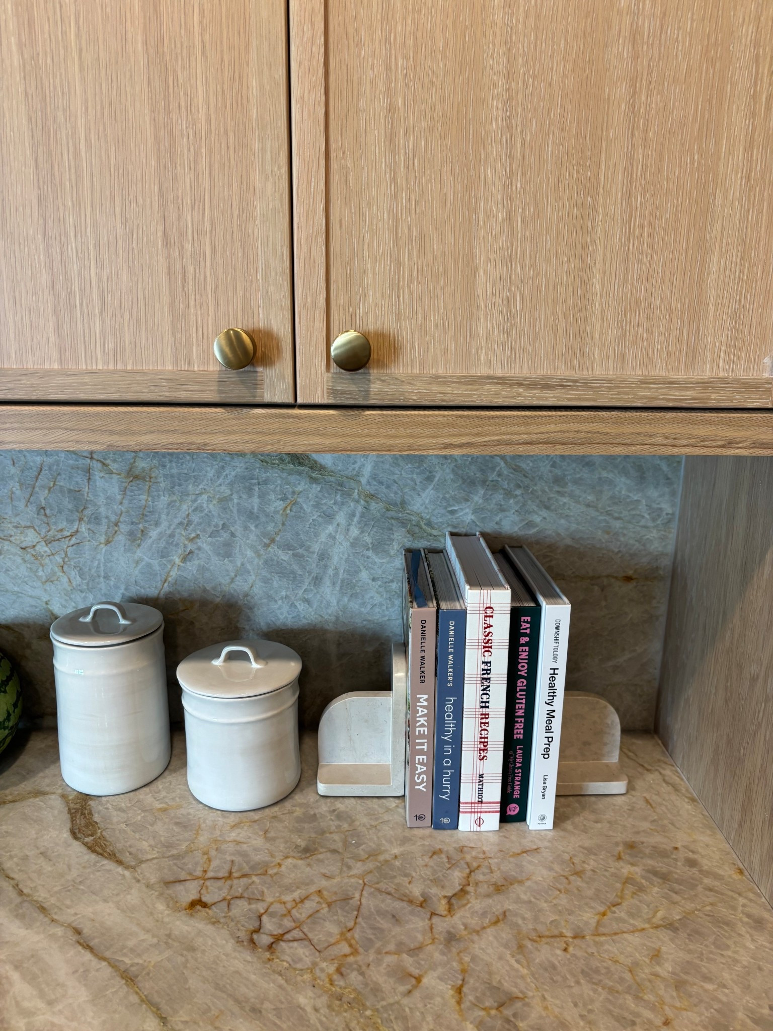 Kitchen canisters, cookbooks, and bookends!

#LTKFindsUnder100 #LTKStyleTip #LTKHome