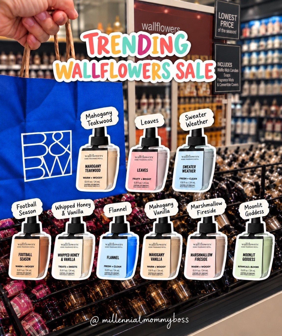 These trending Wallflower scents are sooo good for fall 😍🍂 Sharing some good ones to grab while they’re on sale!

#LTKSaleAlert #LTKHome