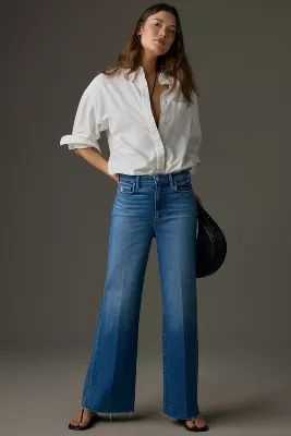 PAIGE Anessa High-Rise Wide-Leg Jeans | Anthropologie (US)