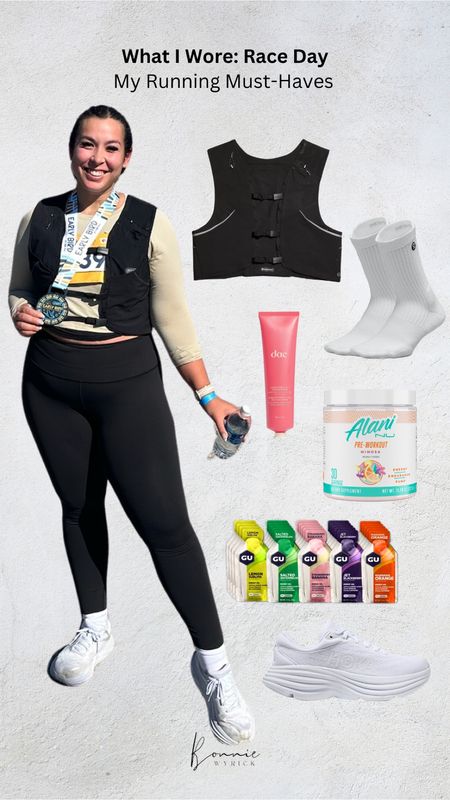 What I Wore: Race Day 🏃🏻‍♀️ Midsize Activewear | Running Must Haves | Running Essentials | Curvy Workout Clothes | Running Shoes | Midsize Running Outfit

#LTKfitness #LTKActive #LTKmidsize