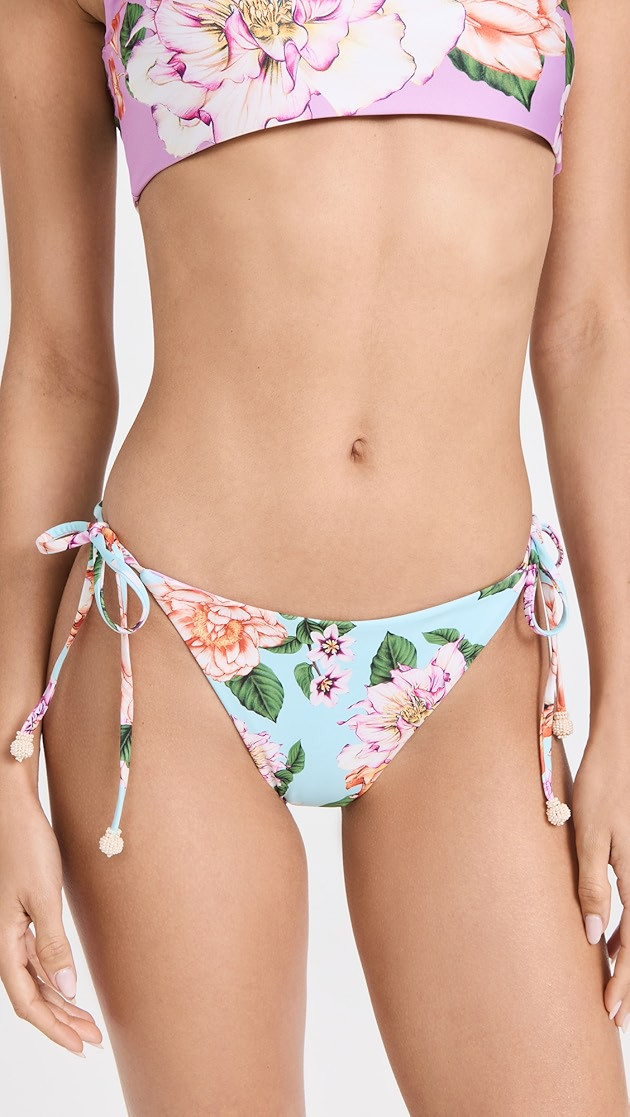 Agua Bendita Alegria Beaded Tie Bottoms | SHOPBOP | Shopbop