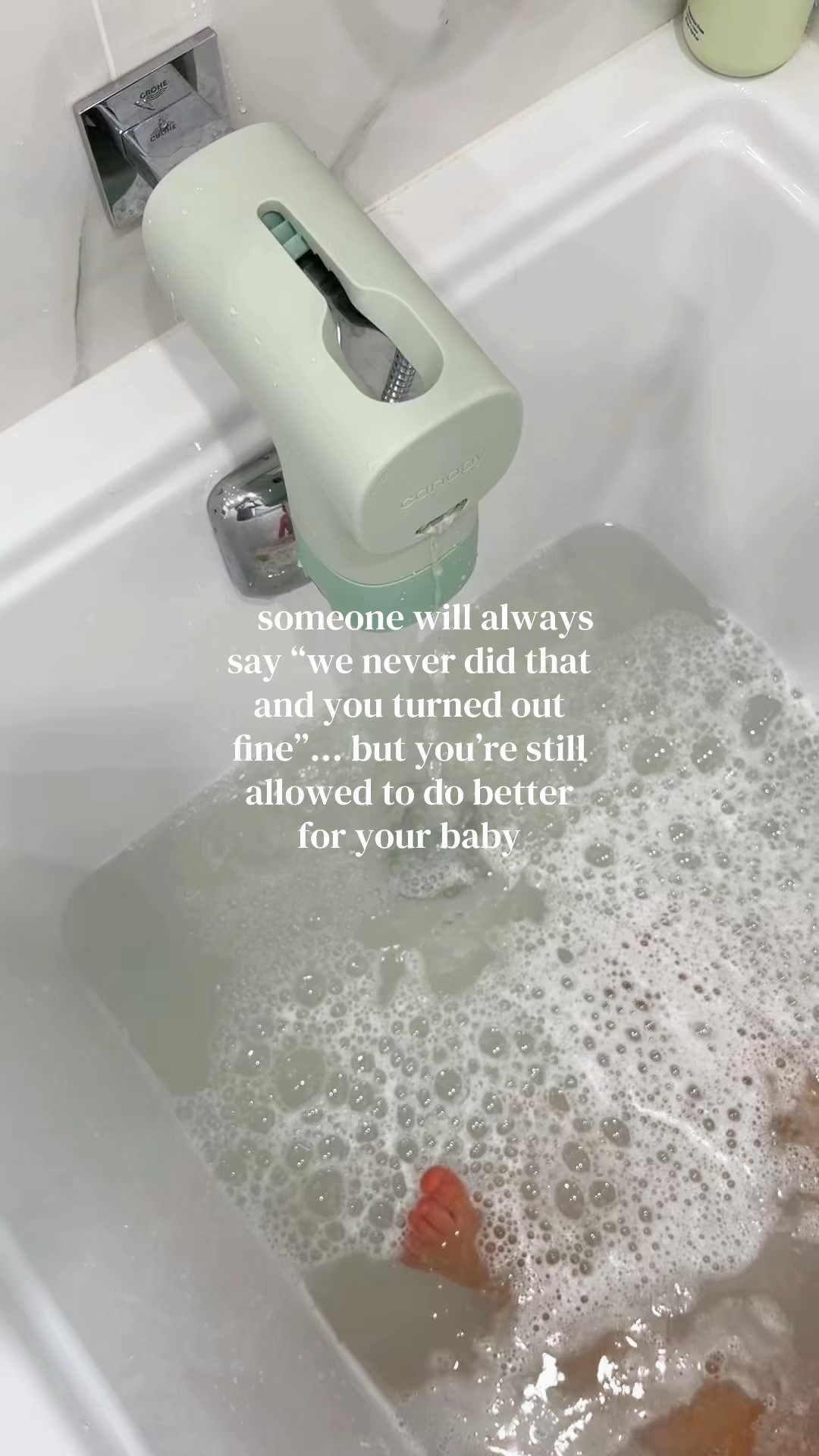 A baby bath filter was one of my favorite purchases!! I even replaced my own shower head to a filtered one because the changes are AMAZING!! Do what is best for your kids 🫧

#bathfilter #MomTok #TikTokMadeMeBuyIt #tiktokshopstockup #eczema 

#LTKKids #LTKBaby #LTKBump