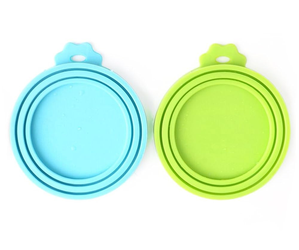 Comtim Pet Food Can Cover Silicone Can Lids for Dog and Cat Food(Universal Size,One fit 3 Standar... | Amazon (US)