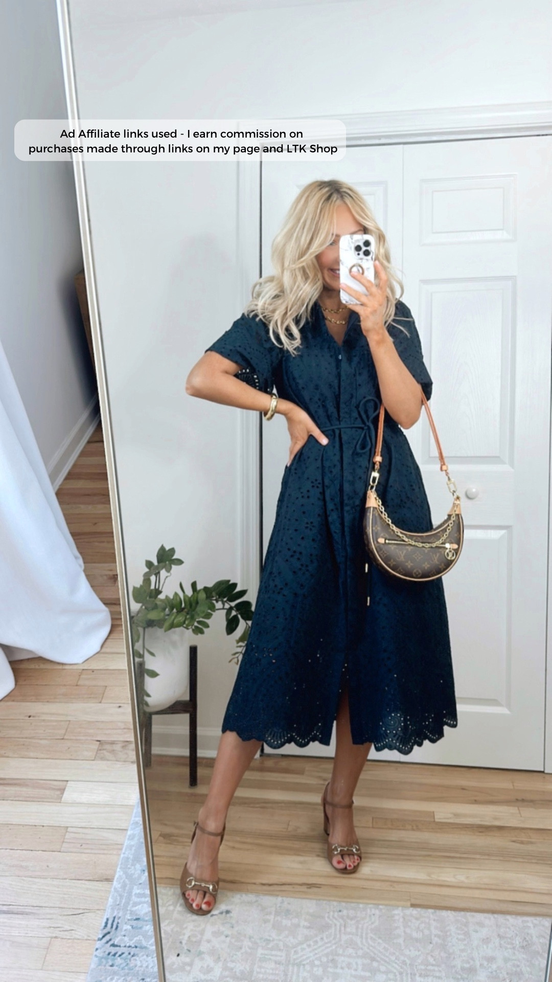 H&M dress | Sizing info: dress runs TTS (wearing a small)