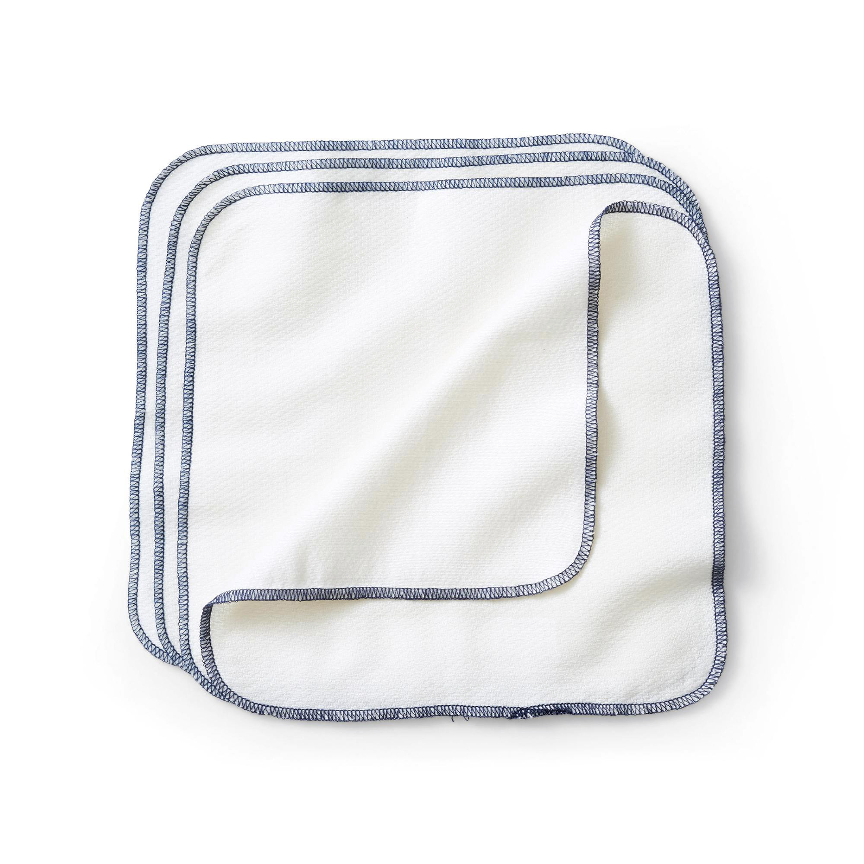 Esembly Baby Reusable Baby and All Purpose Wipes, certified unbleached 100% Organic Cotton, 12 Wipes | Grove