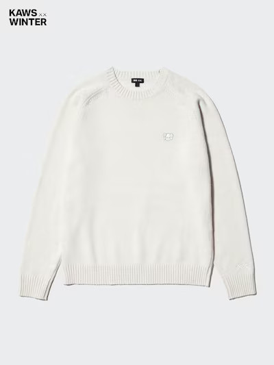 KAWS WINTER Lambswool Sweater | UNIQLO (US)