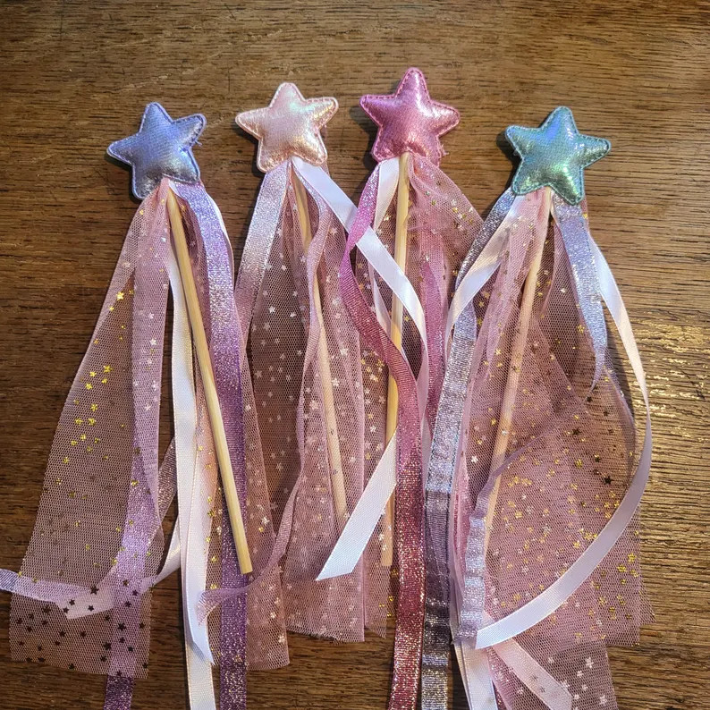 Sparkle Magic Fairy Wand | Princess wand | Flower girl wand | flower girl favours | Children’s ... | Etsy (Global)