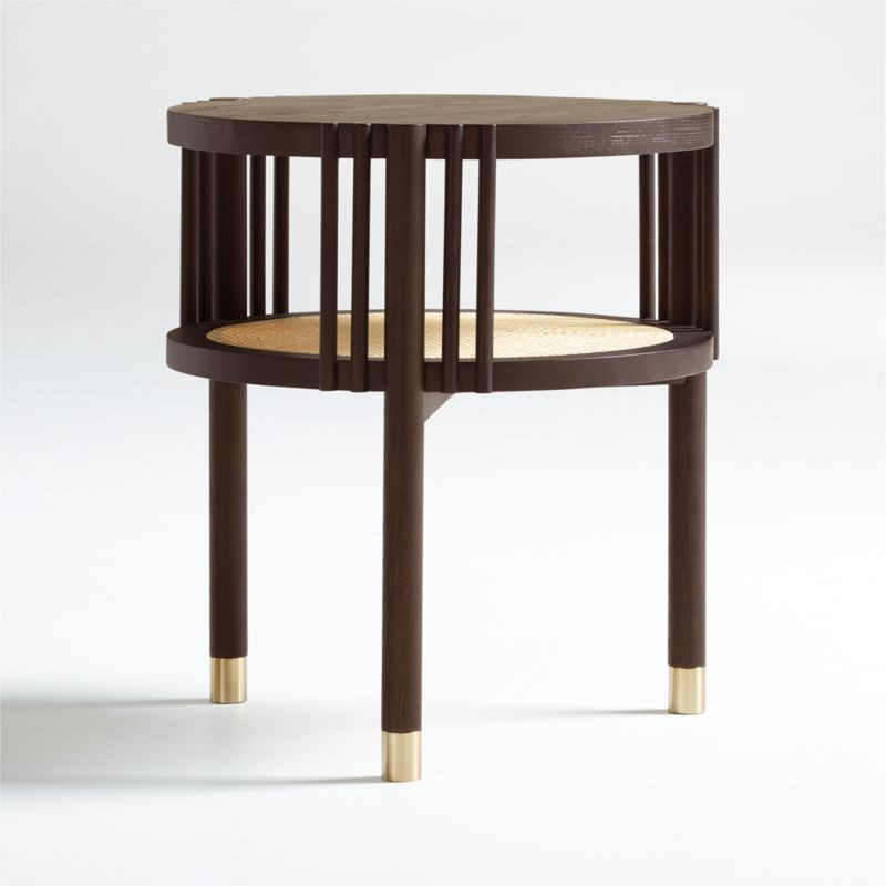 Dark Brown Thornhill Nightstand + Reviews | Crate & Kids | Crate & Barrel
