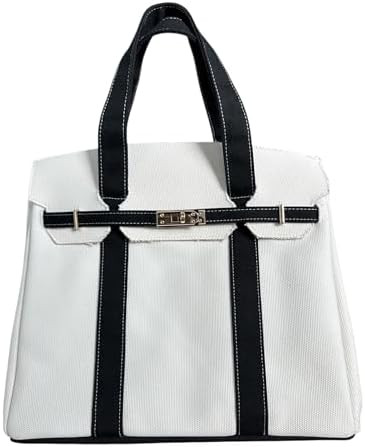 Canvas Tote| 8 Pockets| Distressed Finish| Spacious Interior| Daily Use| Work| Gym| Travel| Durab... | Amazon (US)