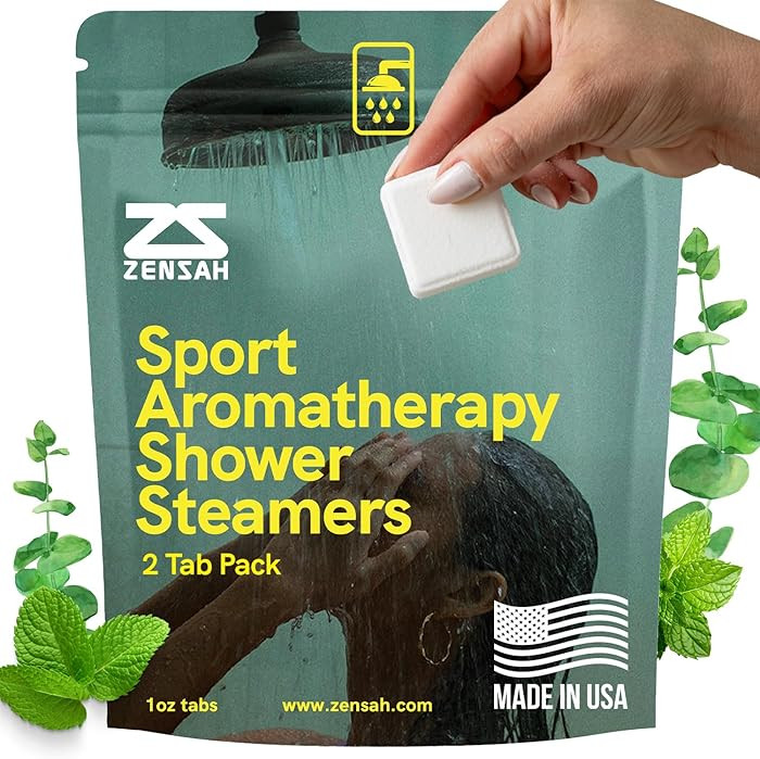 Zensah Sport Shower Steamers - Relaxing Aromatherapy, USA Made with Natural Eucalyptus Essential ... | Amazon (US)