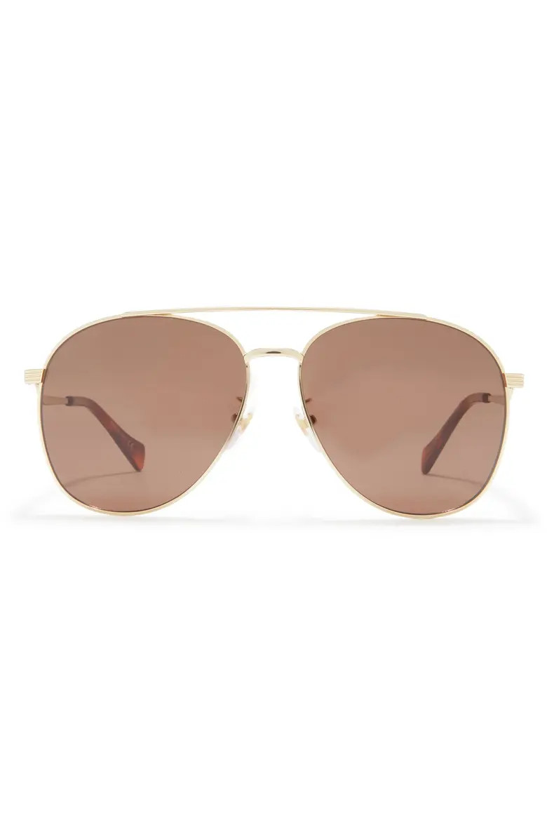 59mm Aviator Sunglasses | Nordstrom Rack