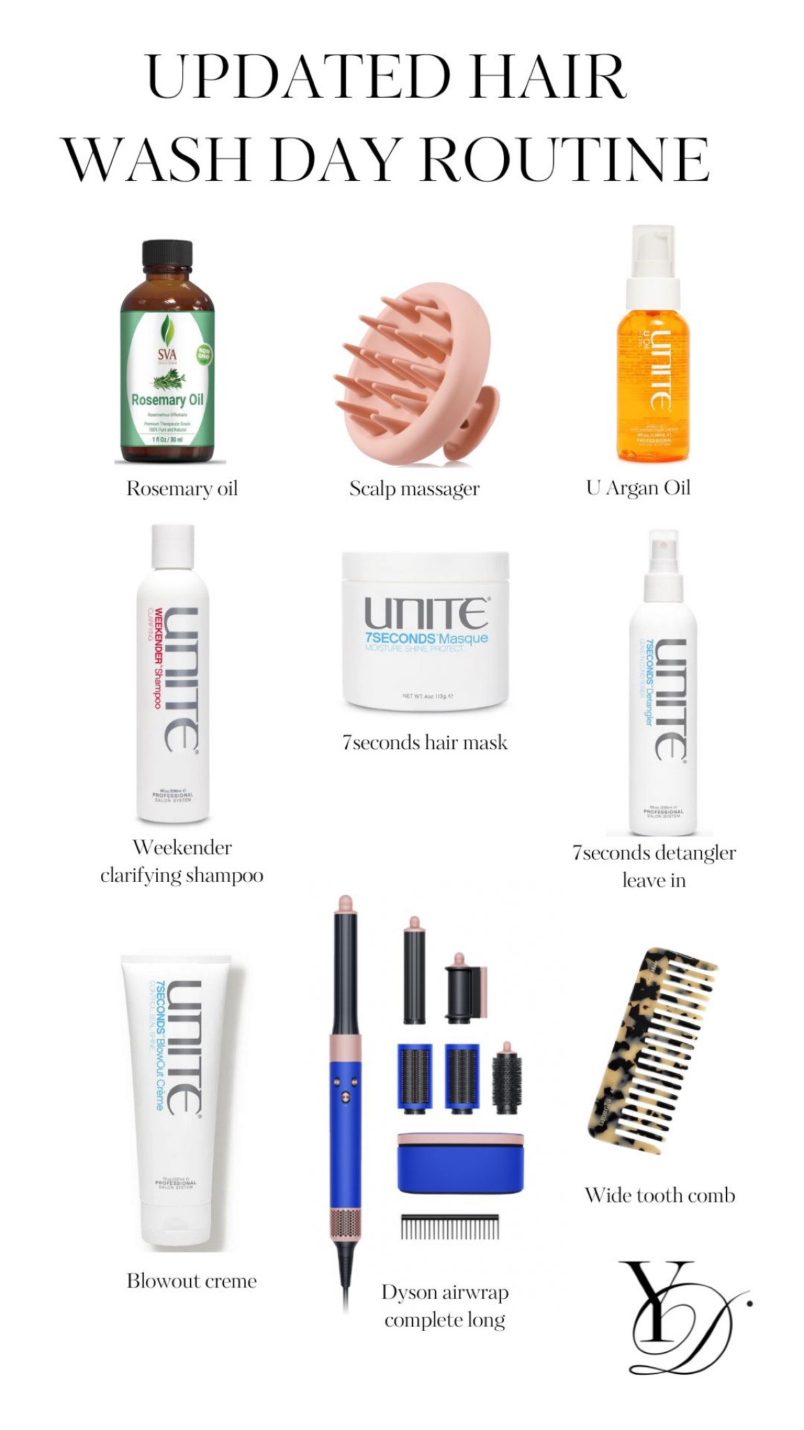 My updated haircare routine for fall!! 🎀🤎 