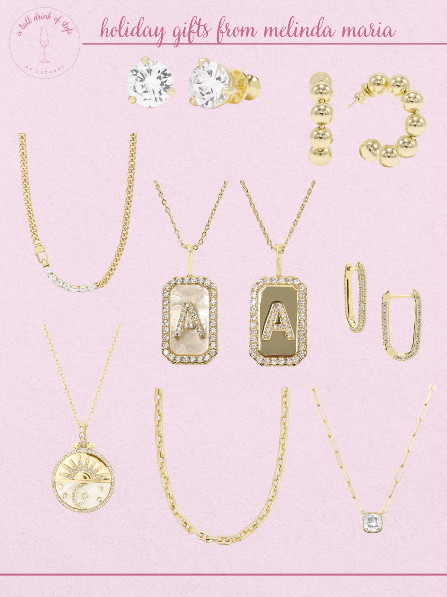 The perfect holiday gift for the women on your list is jewelry 
Affordable beautiful jewelry for Melinda Maria
Necklaces, earrings, bracelets 

#LTKGiftGuide #LTKFindsUnder100 #LTKHoliday