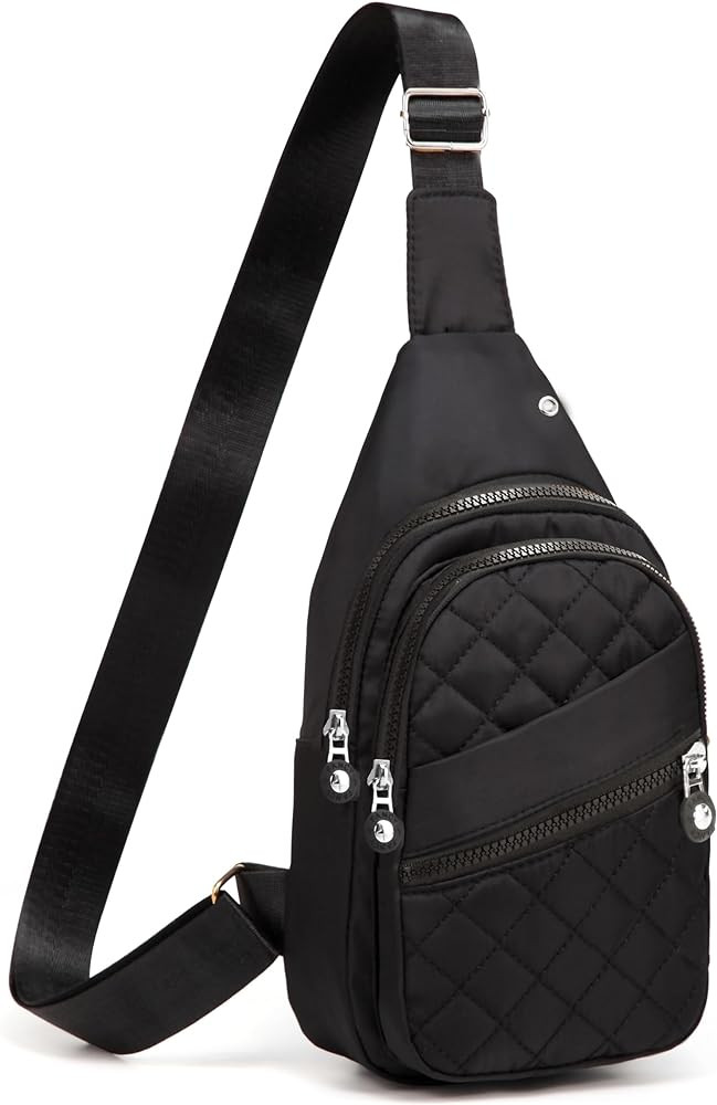 Small Sling Bag for Women Men, Crossbody Sling Backpack, Fanny Pack CrossBody Bags for Travel Hik... | Amazon (US)