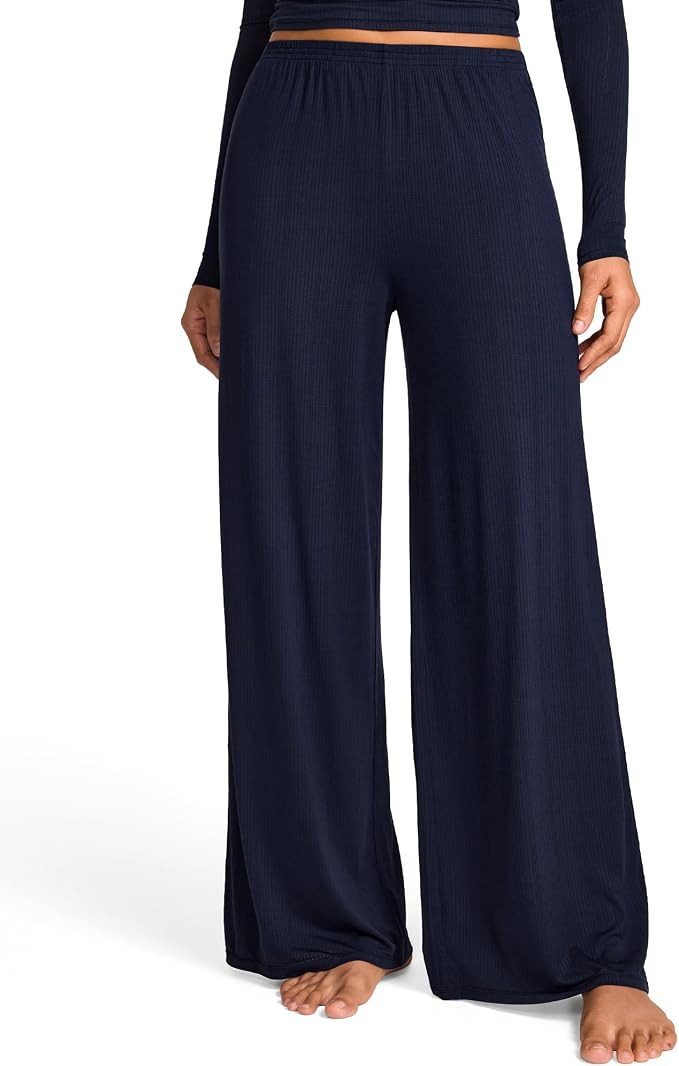 Natrelax Modal Ribbed Pajamas Pants | Amazon (US)
