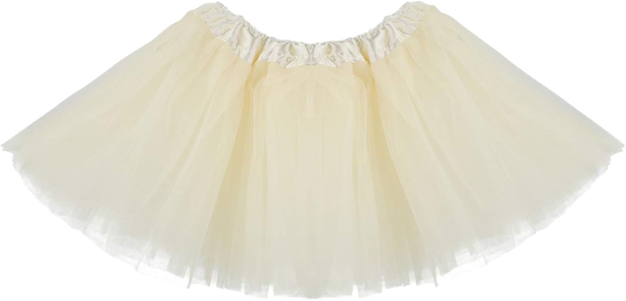 Jane Shine Infant Tutus, Tutu Skirt for Baby Girls, Toddler Tulle Dress Skirt 5 Layers Soft for Babi | Amazon (US)